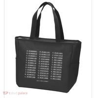 Binary Alphabet Abc + Numbers In Binary Code Tote Bag thumb 3