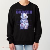 Badger Animal Anatomy Women's Sweatshirt thumb 0