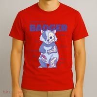 Badger Animal Anatomy T-Shirt thumb 3