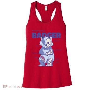 Badger Animal Anatomy Women's Tank Top