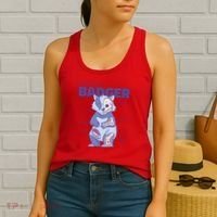 Badger Animal Anatomy Women's Tank Top thumb 2