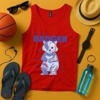 Badger Animal Anatomy Tank Top thumb 4