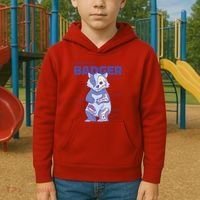 Badger Animal Anatomy Kids Hoodie thumb 2