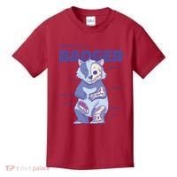 Badger Animal Anatomy Kids T-Shirt thumb 0