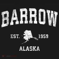 Barrow Alaska Ak Vintage Sports Hoodie thumb 2