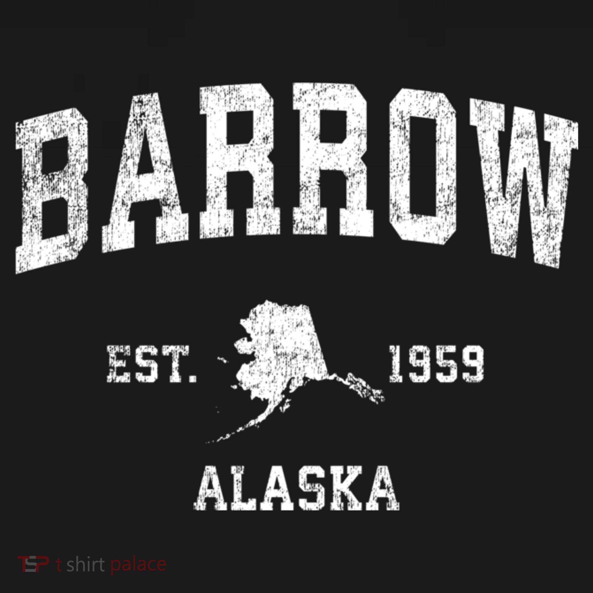 Barrow Alaska Ak Vintage Sports Hoodie
