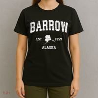 Barrow Alaska Ak Vintage Sports T-Shirt thumb 4