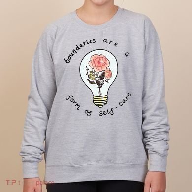 Boundaries Are A Form Of Selfcare Women's Sweatshirt