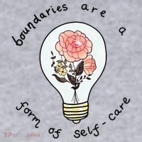 Boundaries Are A Form Of Selfcare Women's Sweatshirt thumb 2