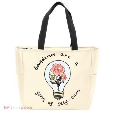 Boundaries Are A Form Of Selfcare Tote Bag