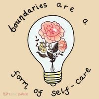 Boundaries Are A Form Of Selfcare Tote Bag thumb 4
