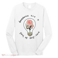 Boundaries Are A Form Of Selfcare Long Sleeve Shirt thumb 0