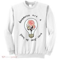 Boundaries Are A Form Of Selfcare Sweatshirt thumb 0