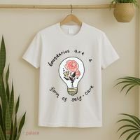 Boundaries Are A Form Of Selfcare T-Shirt thumb 2