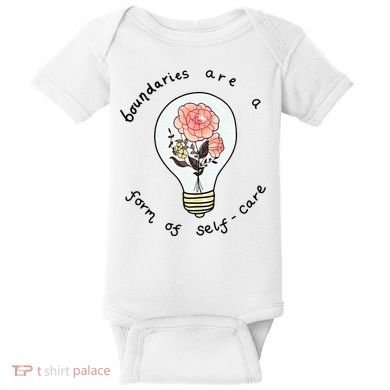 Boundaries Are A Form Of Selfcare Baby Bodysuit