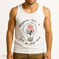 Boundaries Are A Form Of Selfcare Tank Top thumb 3