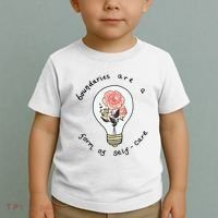 Boundaries Are A Form Of Selfcare Toddler T-Shirt thumb 2