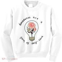 Boundaries Are A Form Of Selfcare Kids Sweatshirt thumb 0