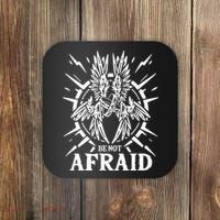 Biblically Accurate Angel Be Not Afraid Bible Angel Coaster thumb 0