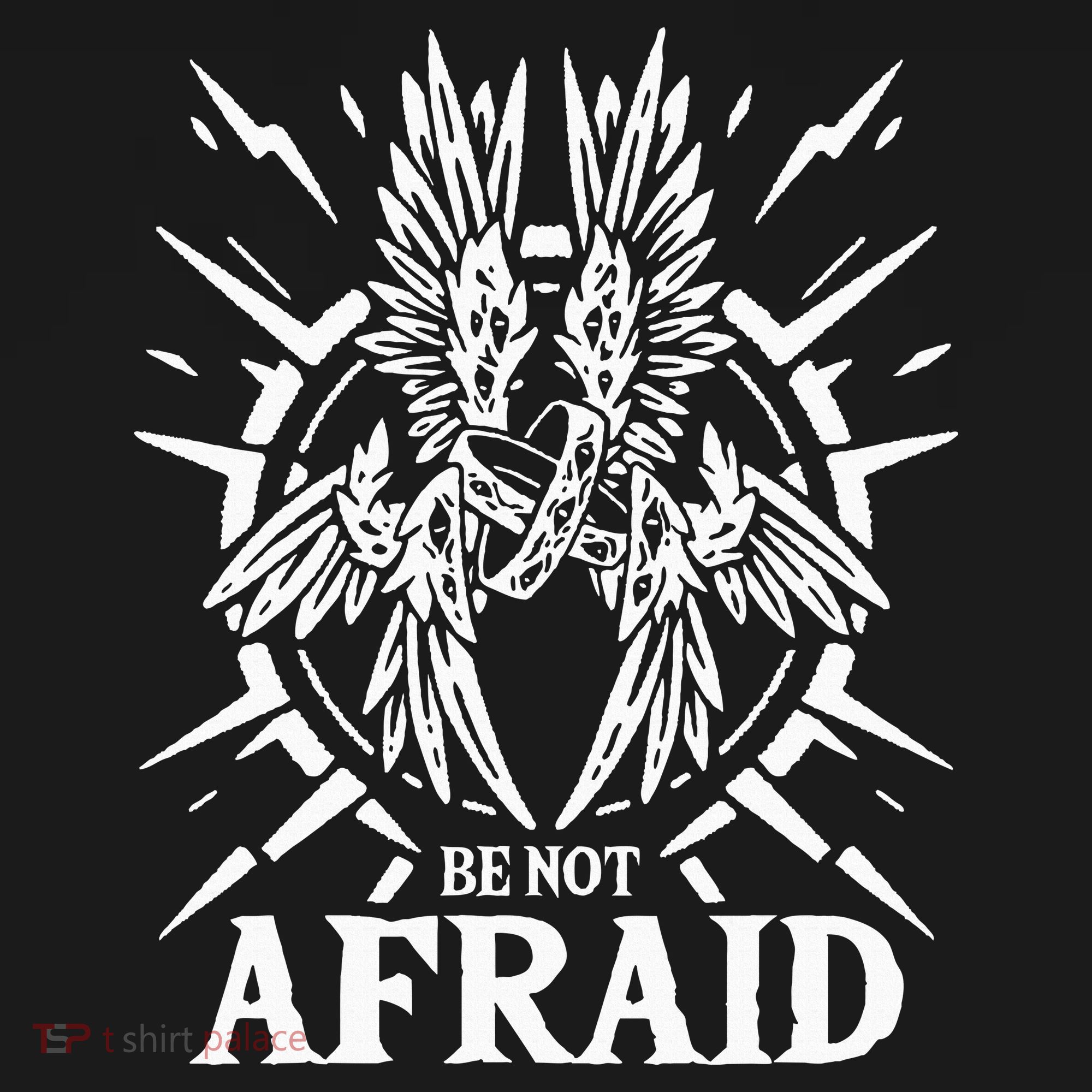 Biblically Accurate Angel Be Not Afraid Bible Angel Mousepad