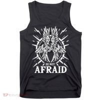 Biblically Accurate Angel Be Not Afraid Bible Angel Tank Top thumb 0
