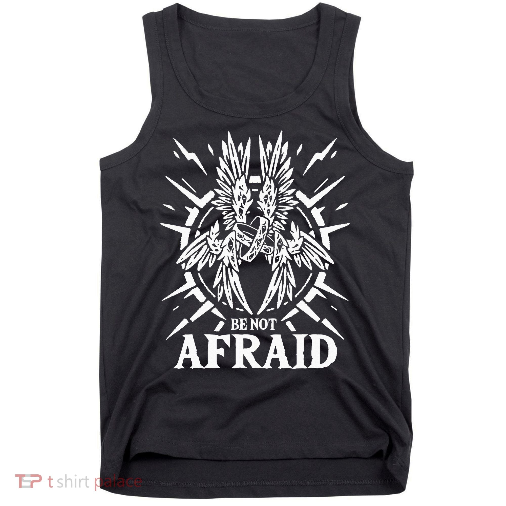 Biblically Accurate Angel Be Not Afraid Bible Angel Tank Top