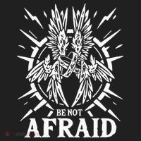 Biblically Accurate Angel Be Not Afraid Bible Angel Golf Towel thumb 3