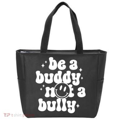 Be A Buddy Not A Bully Retro Smile Anti Bullying Unity Day Tote Bag