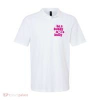 Be A Buddy Not A Bully Retro Smile Anti Bullying Unity Day Polo thumb 0