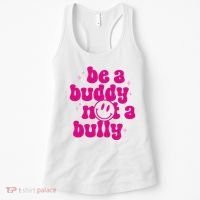 Be A Buddy Not A Bully Retro Smile Anti Bullying Unity Day Women's Tank Top thumb 0