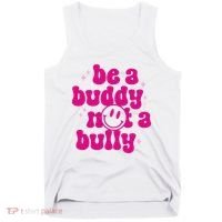 Be A Buddy Not A Bully Retro Smile Anti Bullying Unity Day Tank Top thumb 0