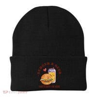 Burger And Beer That's Why I'm Here Beanie thumb 0