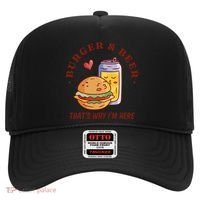 Burger And Beer That's Why I'm Here Hat thumb 0