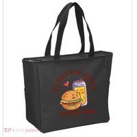 Burger And Beer That's Why I'm Here Tote Bag thumb 2