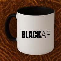 Black Af Blackaf African American Pride History Month Cute Gift Coffee Mug thumb 2
