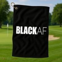 Black Af Blackaf African American Pride History Month Cute Gift Golf Towel thumb 1