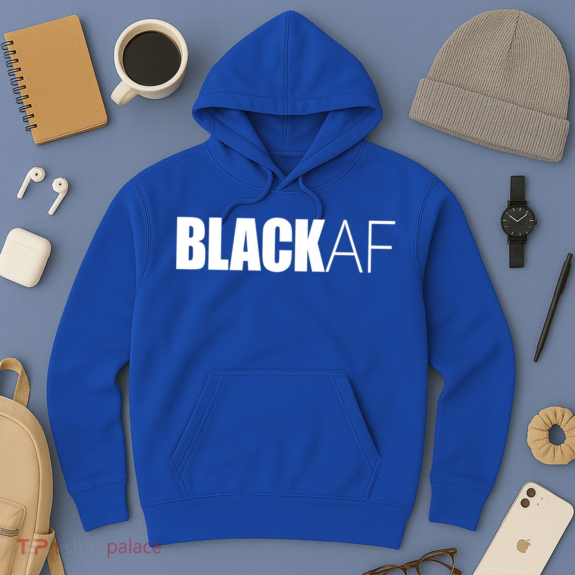 Black Af Blackaf African American Pride History Month Cute Gift Hoodie