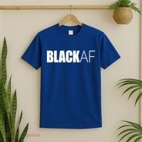 Black Af Blackaf African American Pride History Month Cute Gift T-Shirt thumb 2
