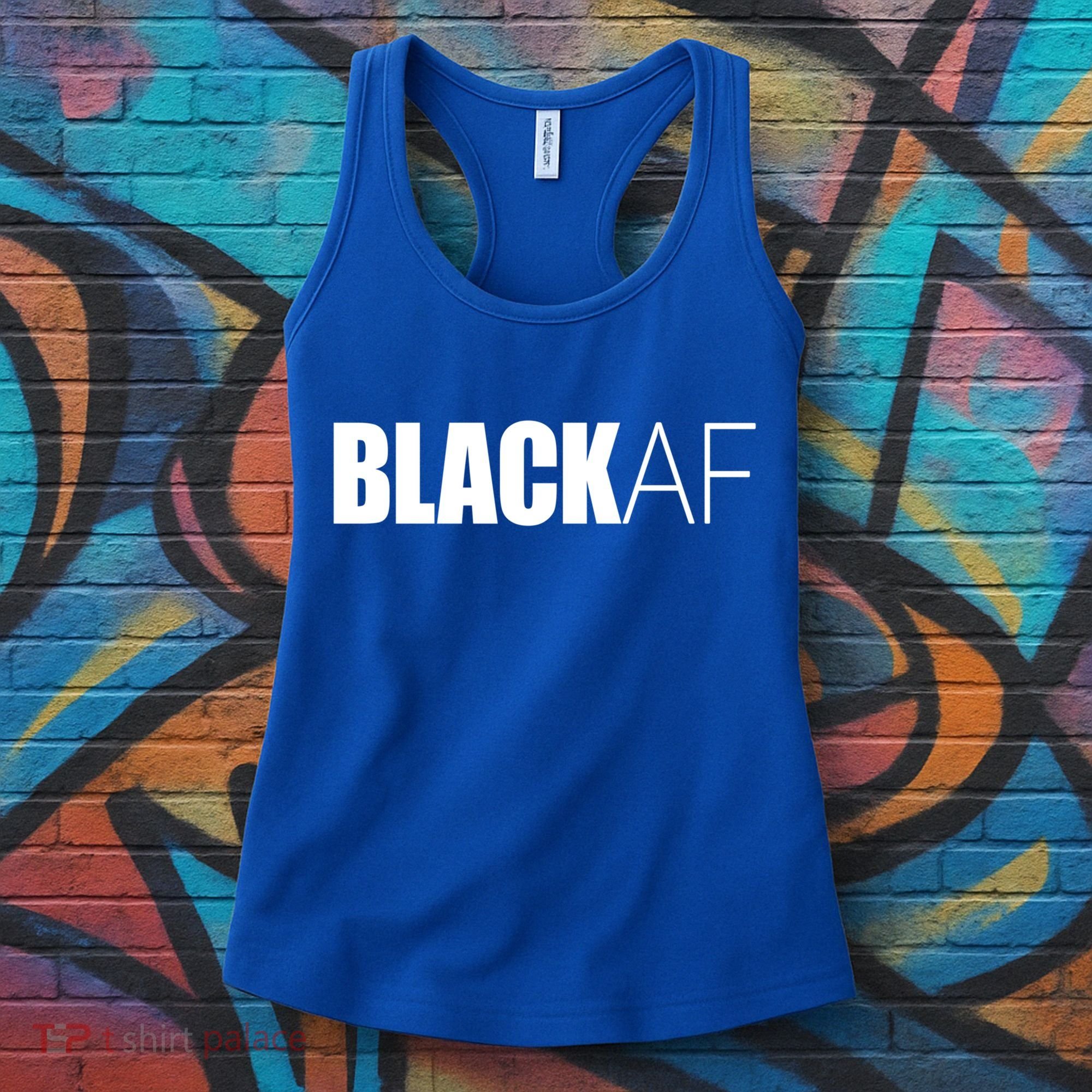 Black Af Blackaf African American Pride History Month Cute Gift Women's Tank Top