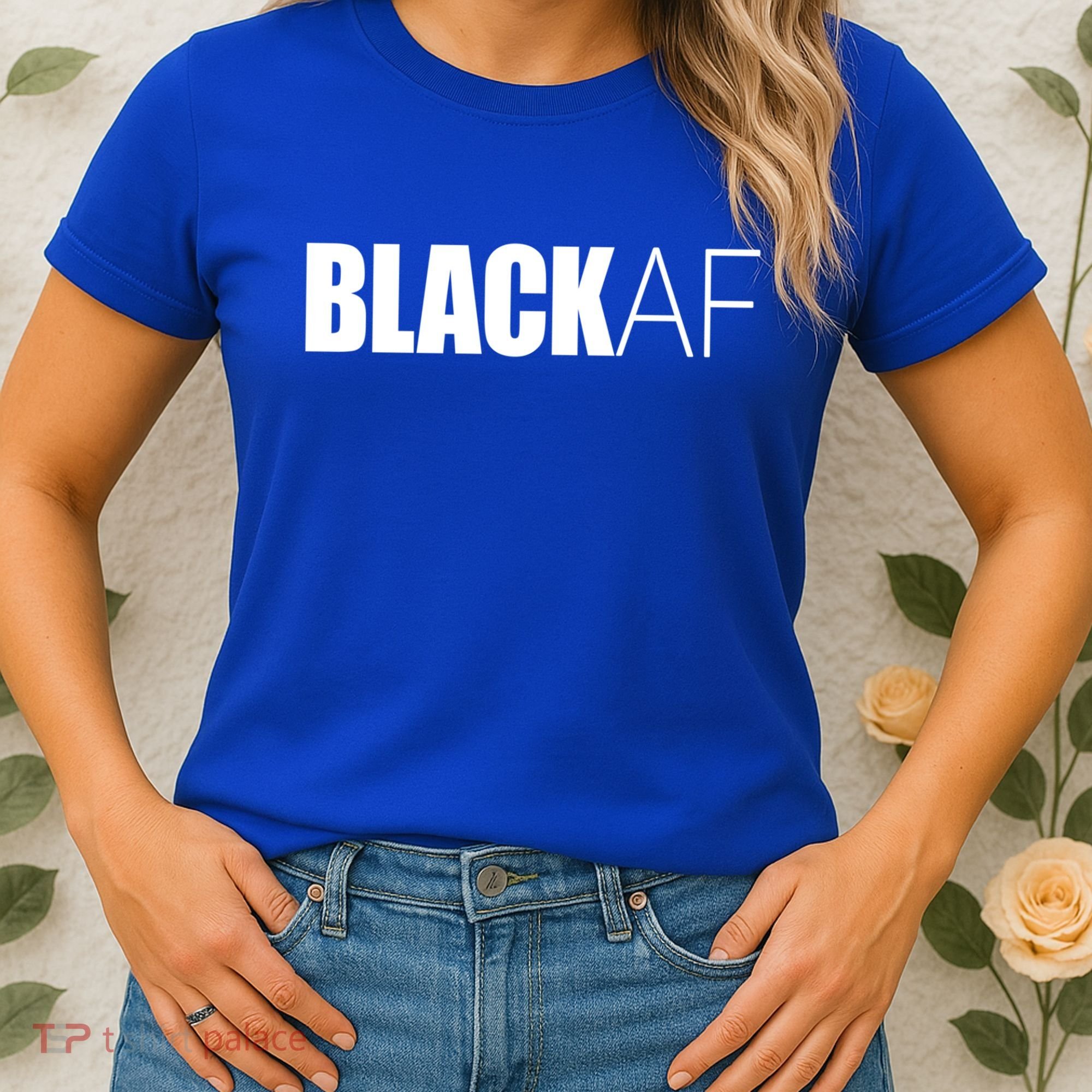 Black Af Blackaf African American Pride History Month Cute Gift Women's T-Shirt