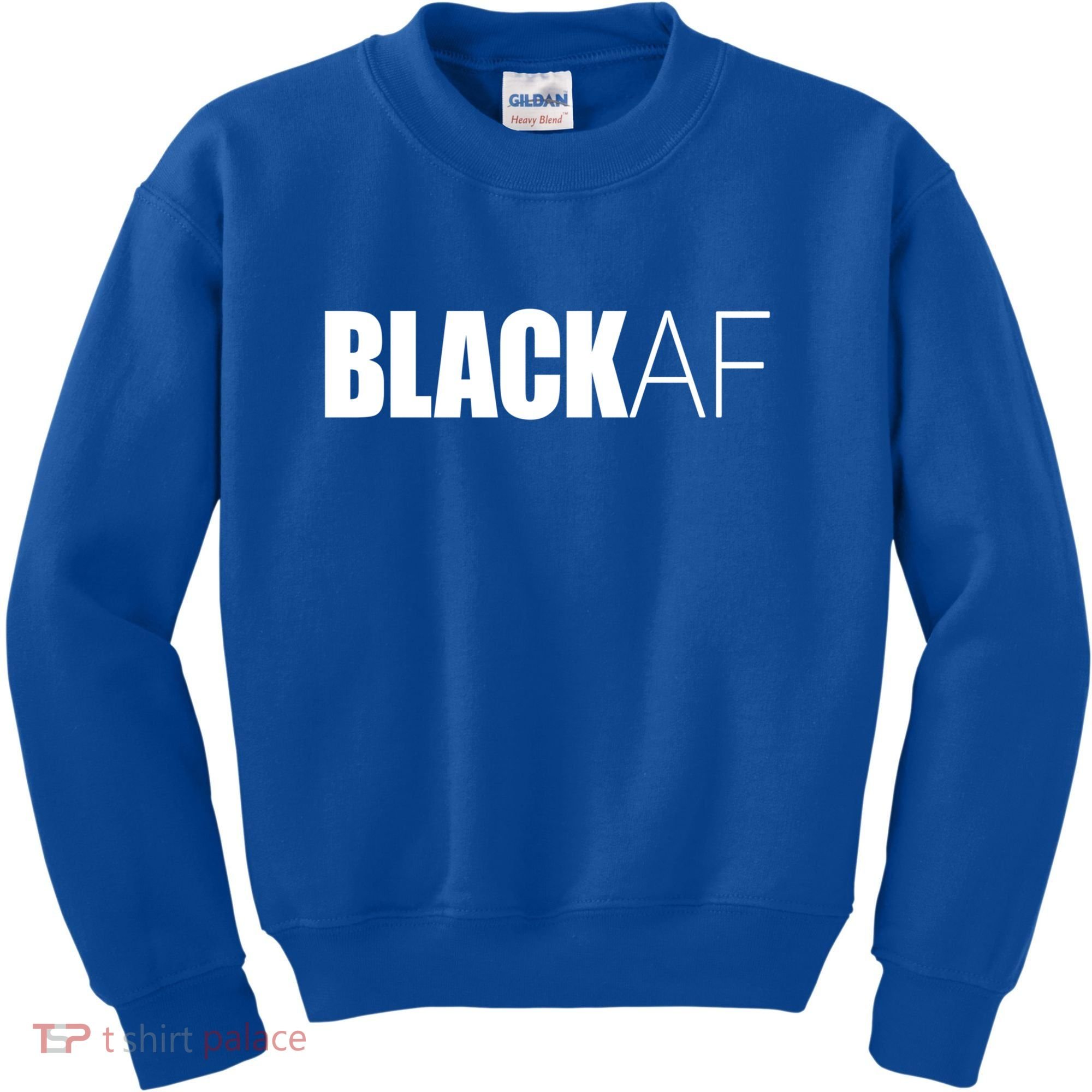 Black Af Blackaf African American Pride History Month Cute Gift Kids Sweatshirt