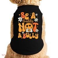 Be A Buddy Not A Bully Unity Day Orange Anti Bullying Doggie Tank thumb 0