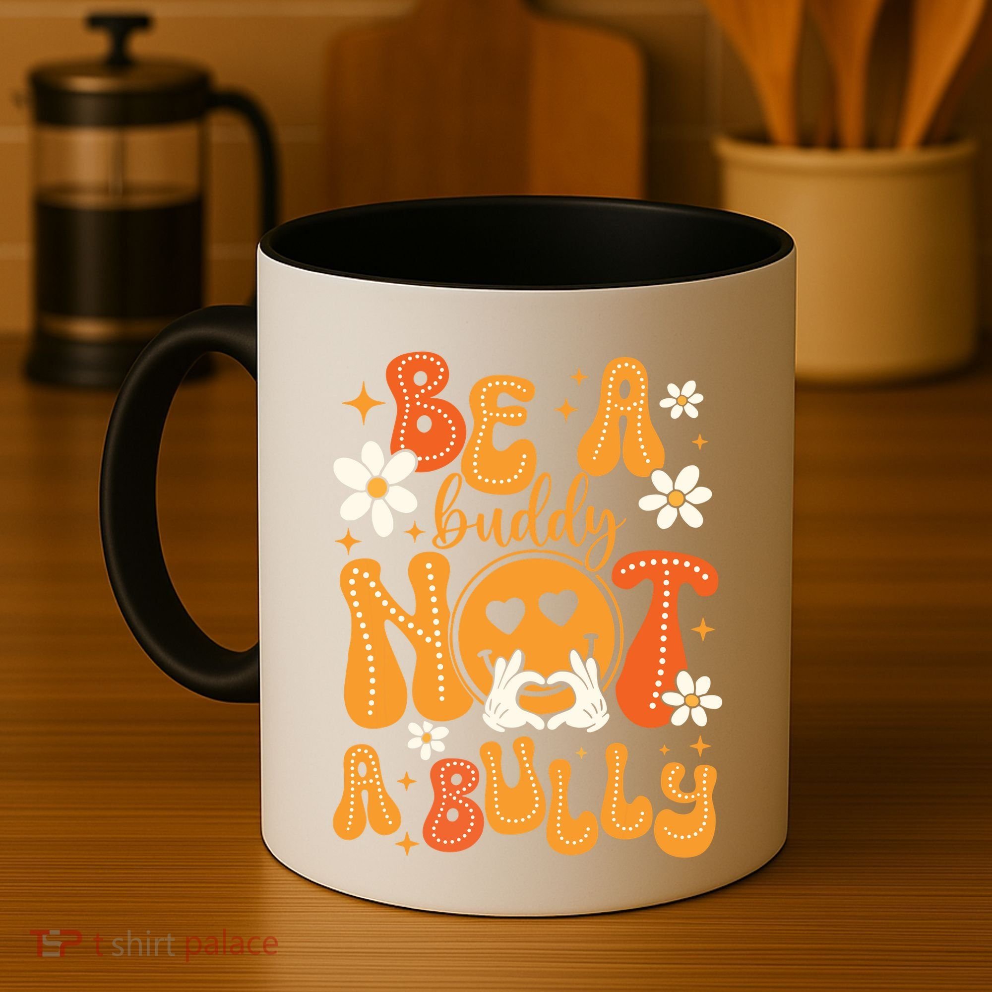 Be A Buddy Not A Bully Unity Day Orange Anti Bullying Coffee Mug