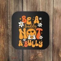 Be A Buddy Not A Bully Unity Day Orange Anti Bullying Coaster thumb 0