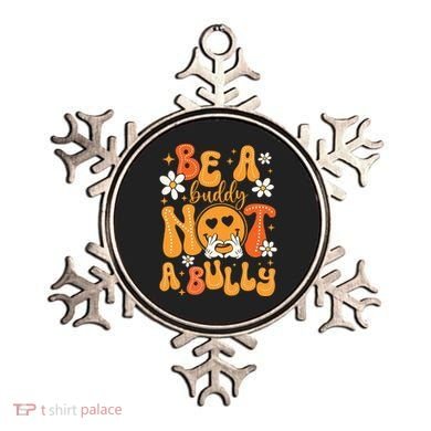 Be A Buddy Not A Bully Unity Day Orange Anti Bullying Ornament