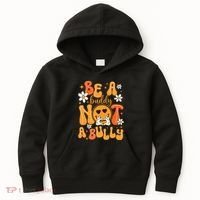 Be A Buddy Not A Bully Unity Day Orange Anti Bullying Kids Hoodie thumb 0