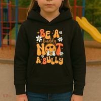 Be A Buddy Not A Bully Unity Day Orange Anti Bullying Kids Hoodie thumb 3