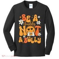 Be A Buddy Not A Bully Unity Day Orange Anti Bullying Kids Long Sleeve Shirt thumb 0