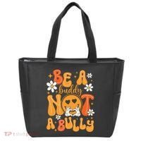 Be A Buddy Not A Bully Unity Day Orange Anti Bullying Tote Bag thumb 0