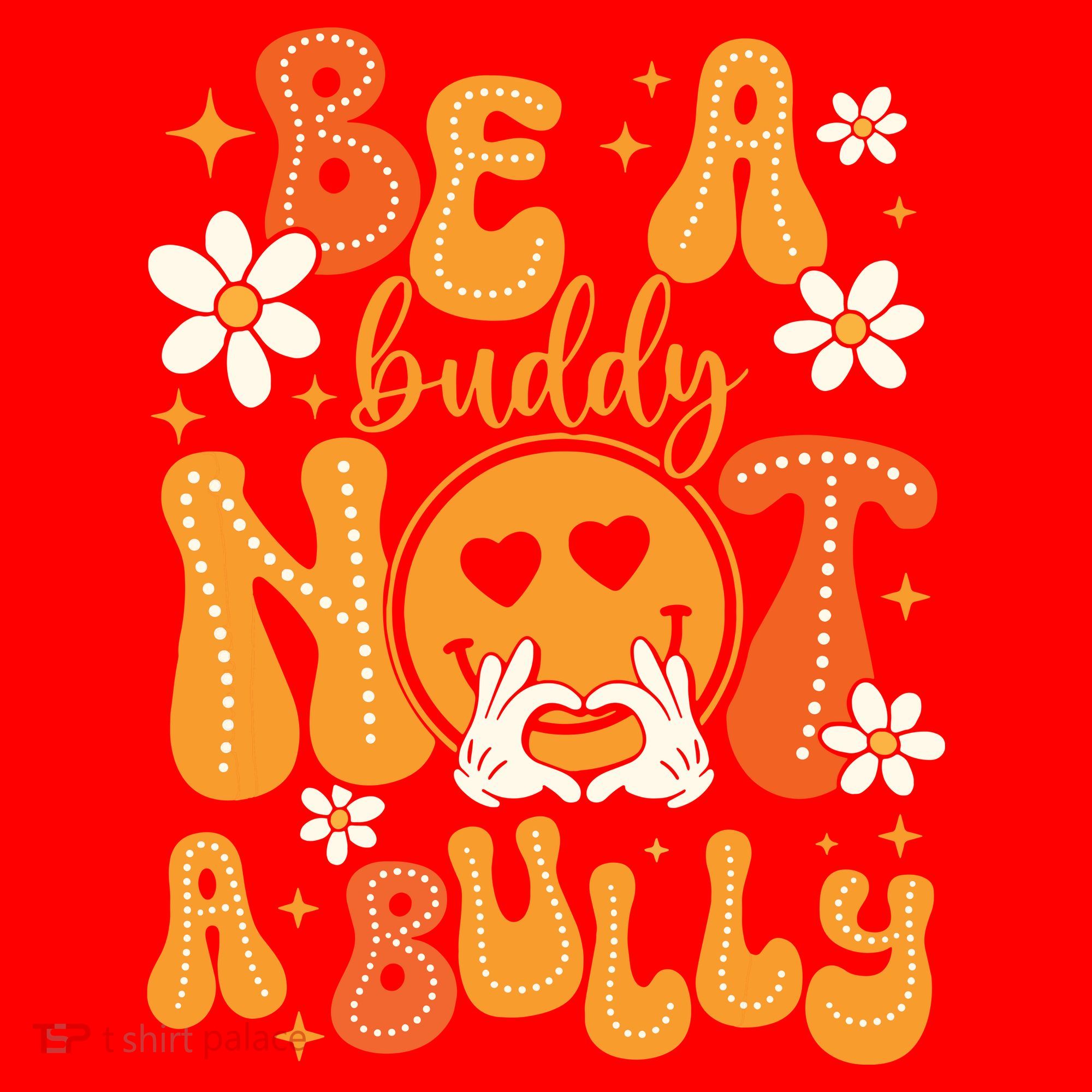 Be A Buddy Not A Bully Unity Day Orange Anti Bullying Santa Hat